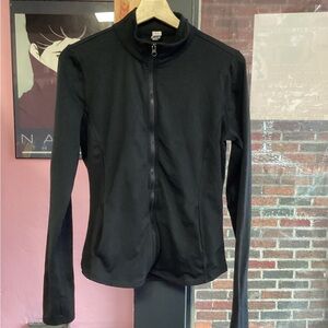 Black Full-Zip Jacket